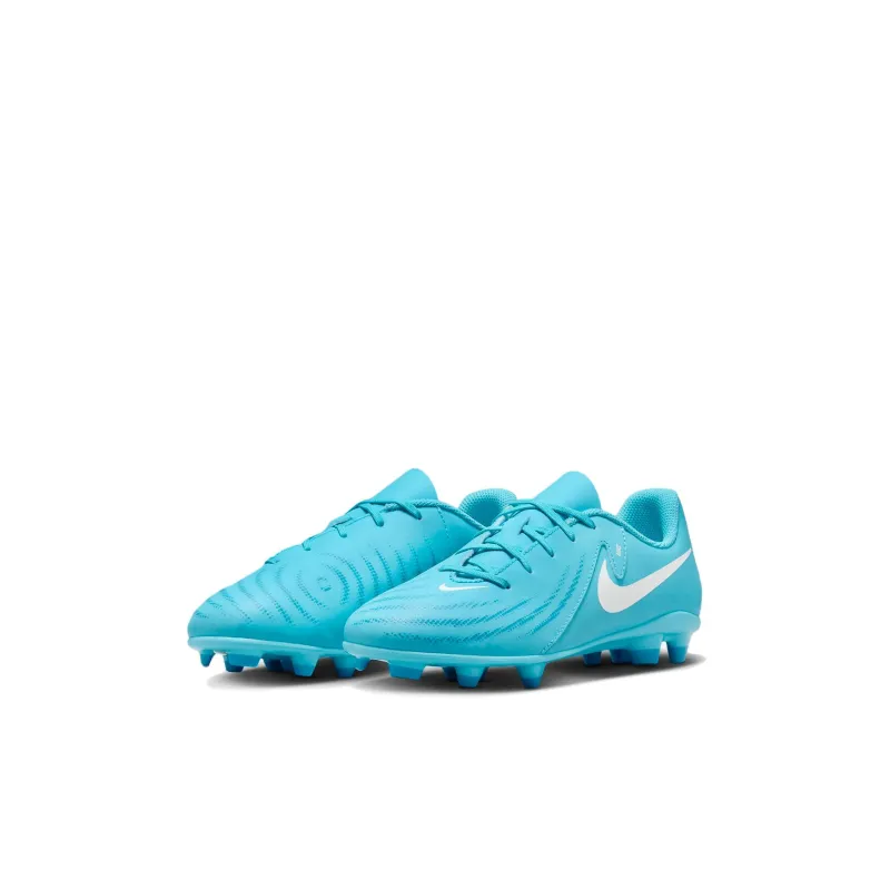 Nike Jr. Phantom GX 2 Club Abrasion Resistant Low Top Kids' Soccer Shoes Blue White Kids'-2
