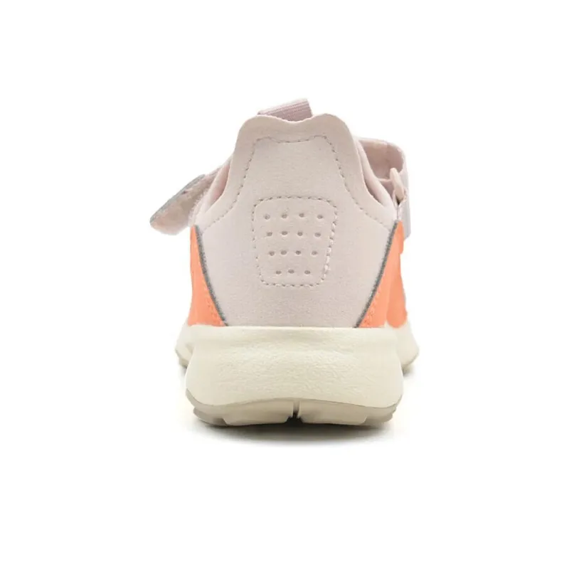 Adidas Abrasion Resistant Breathable Moisture Wicking Shock Absorbers Low Top Kids' Running Shoes Pink Orange Kids'-4