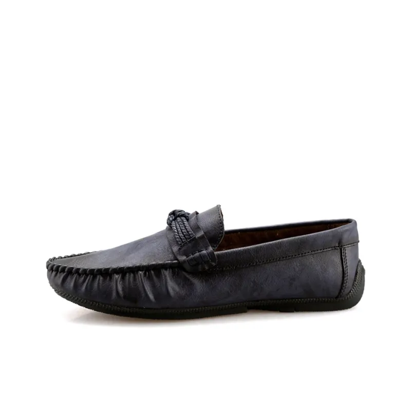 BBMTR Gommino Loafers Men Black Brown Blue-12