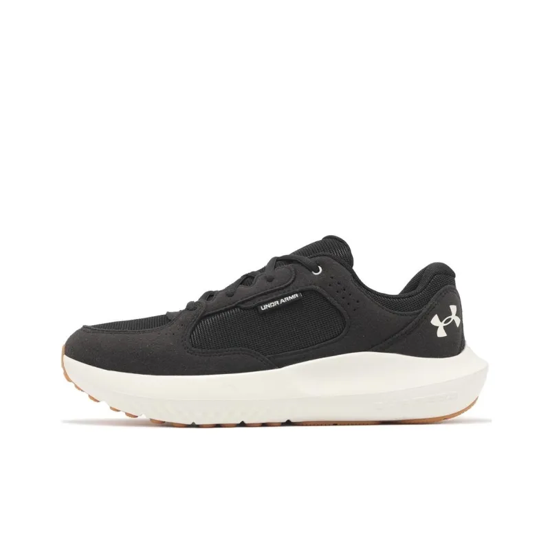Under Armour Charged Versurge Breathable Low Top Casual Running Shoes Men's Black White-0