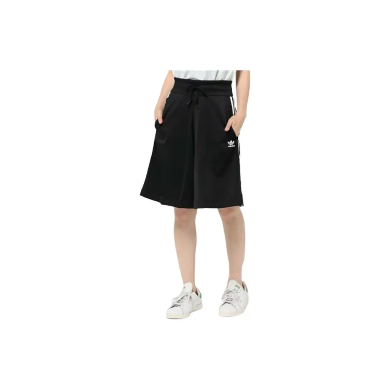 Adidas Originals Falcon Casual Shorts Women's Black-3