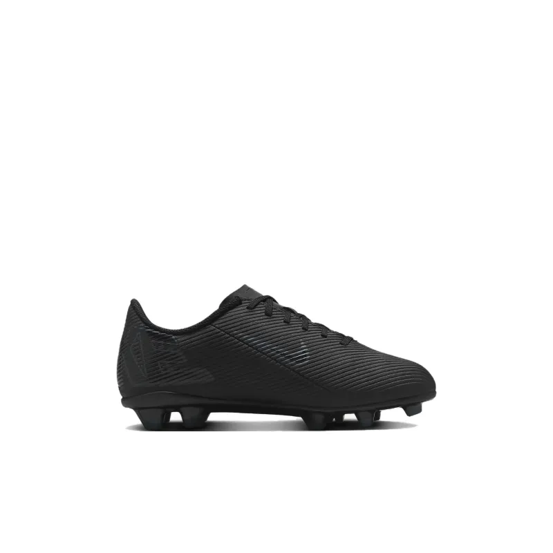Nike Mercurial Vapor 16 Anti Slip Wear Resistant Low Top Kids' Soccer Shoes Black Kids'-1
