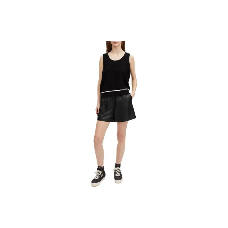 COACH SS23 Shorts Women's Black-1