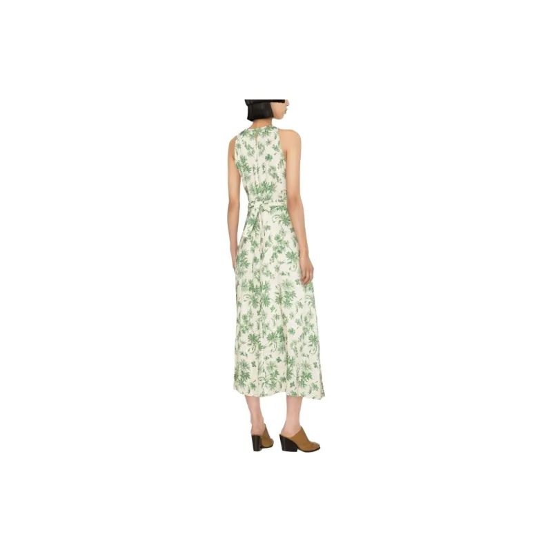Sandro Sleeveless Dress Women's Green-3