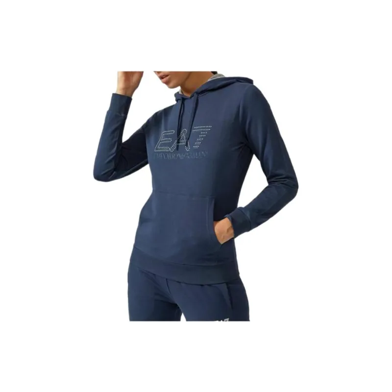 EMPORIO ARMANI EA7 Sweatshirts Women's Blue-1