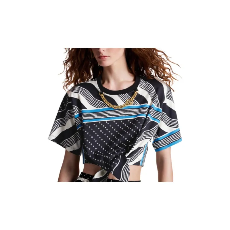 LOUIS VUITTON SS23 Crop Top Women's Multicolor-3