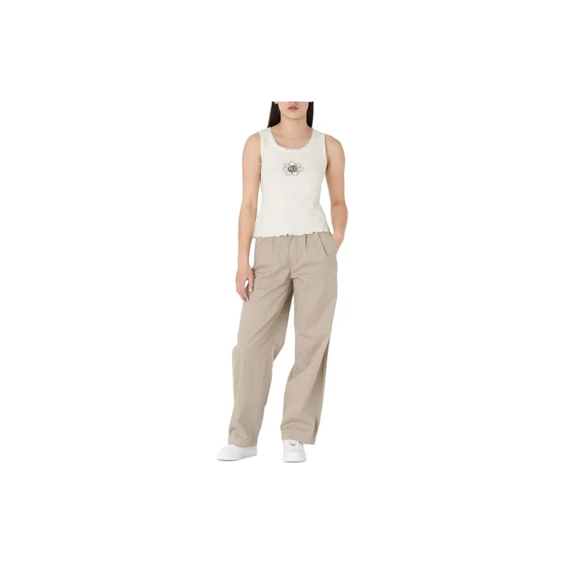 Levis Casual Pants Women's Beige-5
