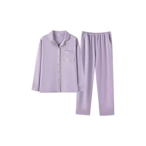 DanceBees Pajama Set Women's Purple
