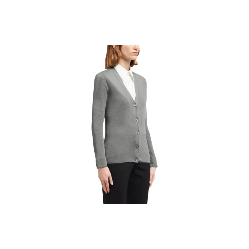 PRADA Sweaters Women's Gray-1