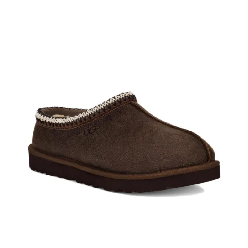 UGG Tasman Distressed Slipper Burnt Cedar-2