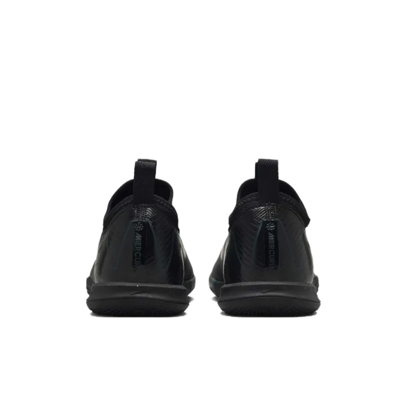 Nike Mercurial Vapor 16 Anti Slip Wear Resistant Low Top Kids' Soccer Shoes Black Kids'-4