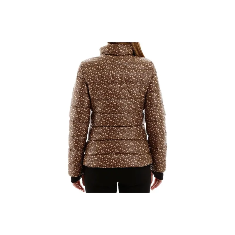 Burberry Down Jackets Women's Brown-3