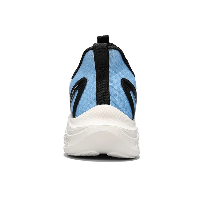 Warrior Wear resistant Lightweight Breathable And Non slip. Low Top Training Running Shoes Men's Black Blue-4