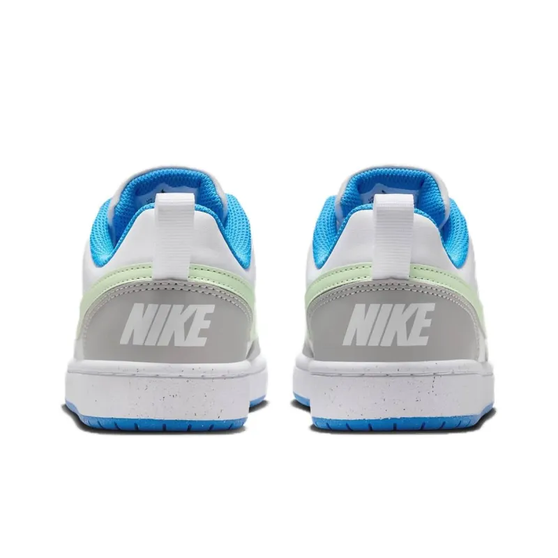 Nike Court Borough Low Recraft GS 'Light Iron Ore Vapor Green'-6