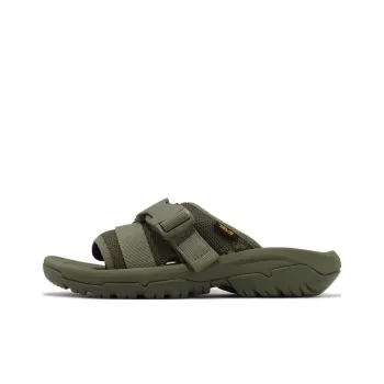 Teva Slip-Resistant Quick Dry Slide Slippers Women's Olive