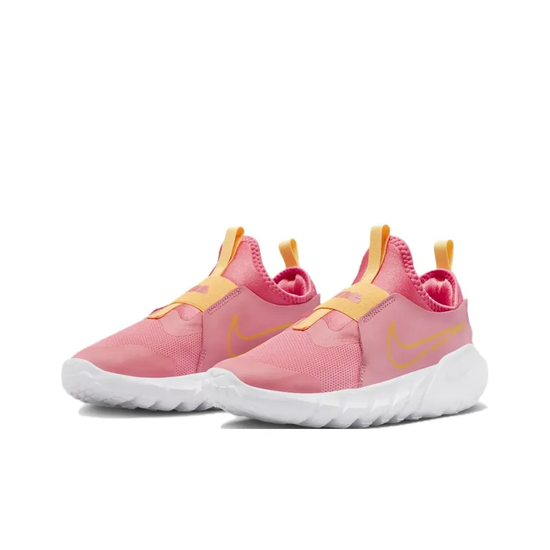 Nike Flex Runner 2 GS 'Coral Chalk Citron Pulse'-3