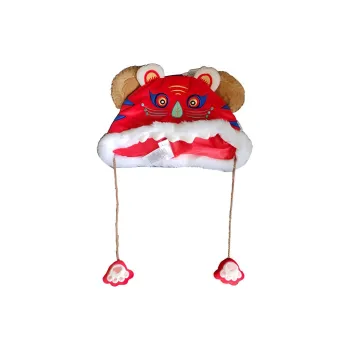 Disney Duffy Tiger Head Hat Plush Toy Shanghai Disney IP Merch