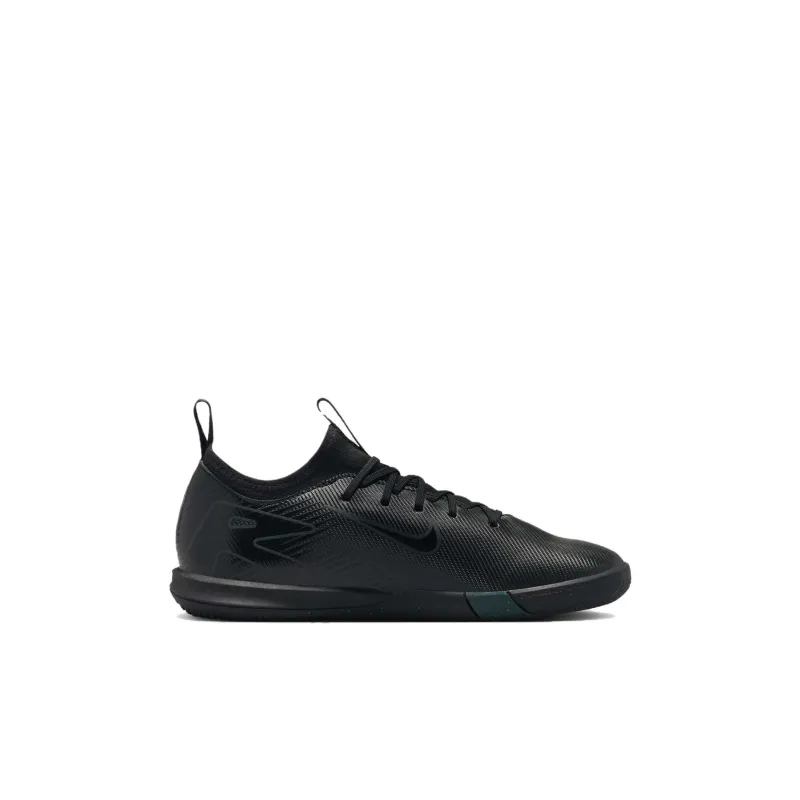 Nike Mercurial Vapor 16 Anti Slip Wear Resistant Low Top Kids' Soccer Shoes Black Kids'-1