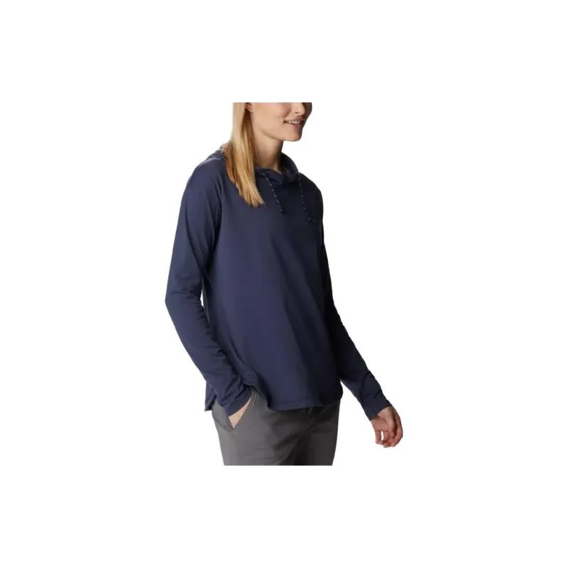 Columbia T-Shirts Women's Marine Blue-2