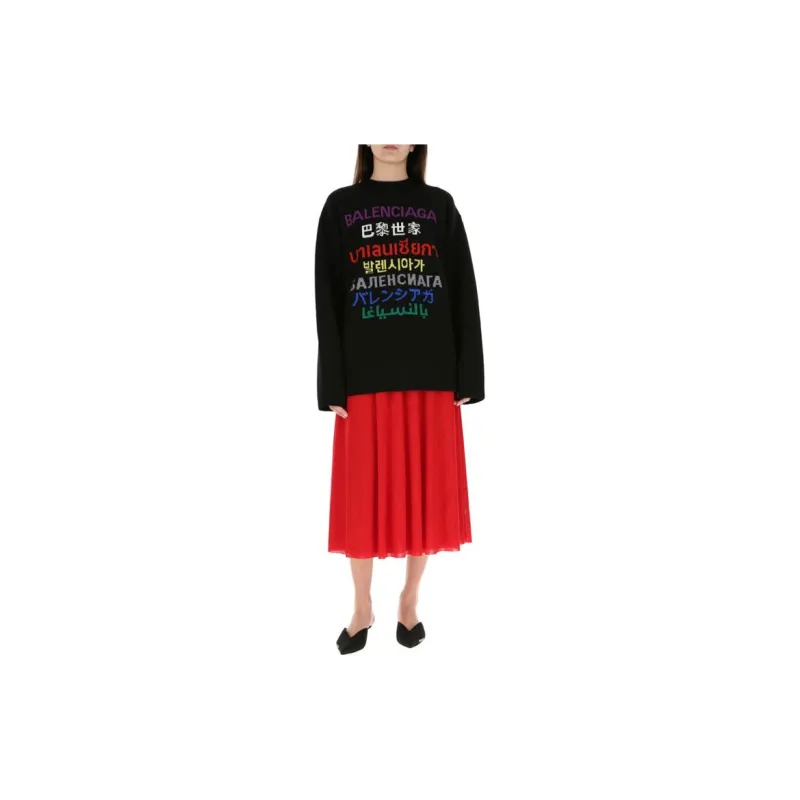 Balenciaga Sweaters Women's Black-2