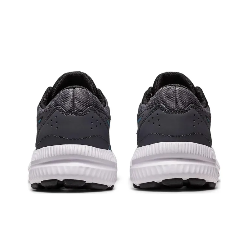 Asics Gel-Contend 8 Anti-Slip And Wear-Resistant Lightweight Low-Top Kids' Running Shoes Gray Black Teenagers-3