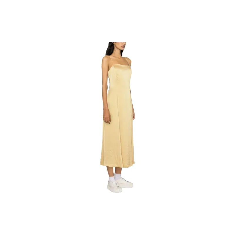 THEORY Slip Dresses Women's Sunset Yellow-1