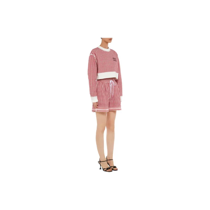 MIU MIU SS22 Casual Shorts Women's Red-4