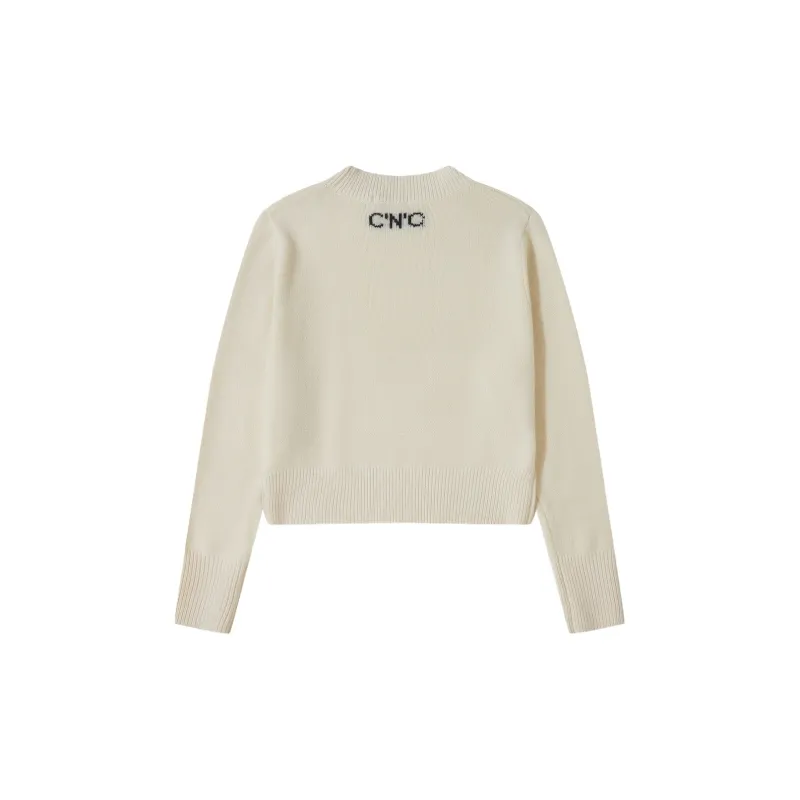 C'N'C Fall And Winter Cashmere Sweater Women's-4
