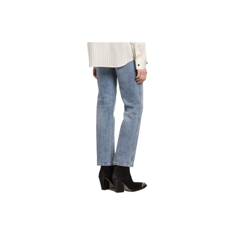 KHAITE Abigail High Waist Jeans-3