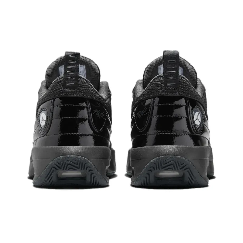 Jordan Max Aura 6 Abrasion Resistant Shock Absorbers Low Top Kids Lifestyle Shoes Black Teenagers-4