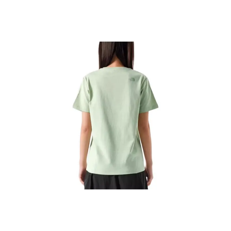 THE NORTH FACE T Shirts Women's Green-3
