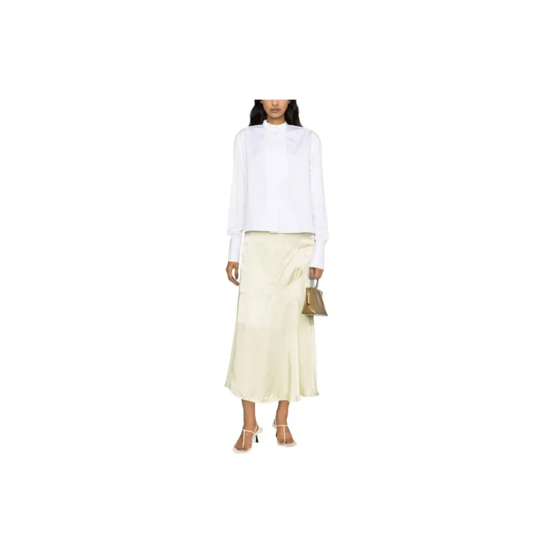 JIL SANDER Long Sleeved Poplin Shirt-1