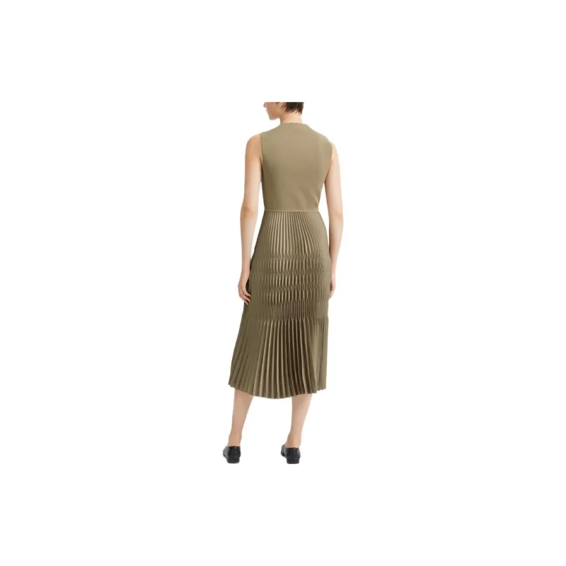 THEORY Sleeveless Dresses Women's Light Umber-3
