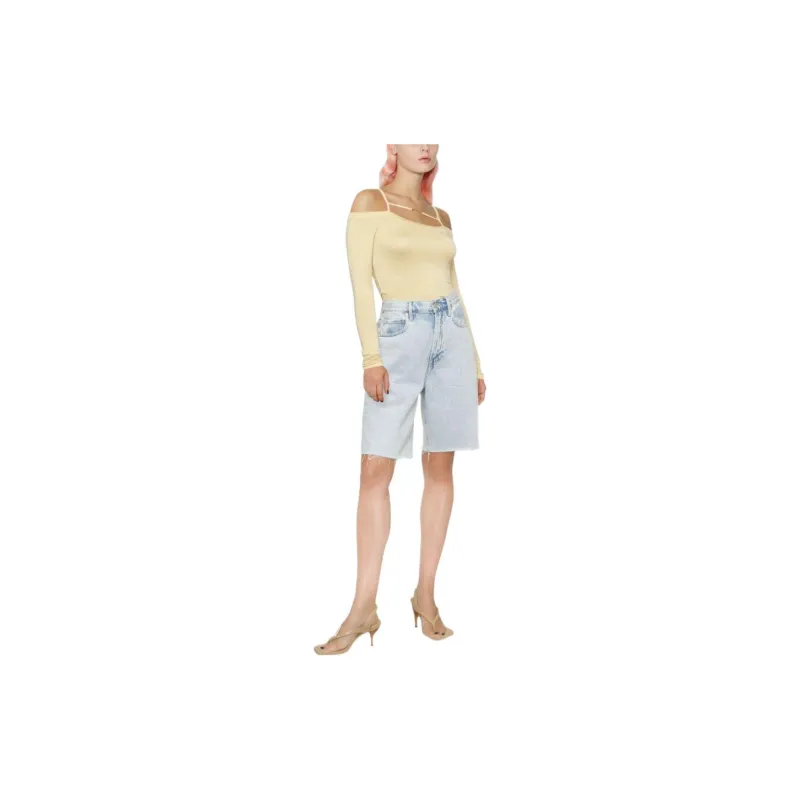 Jacquemus Le Sierra Off shoulder Top-3
