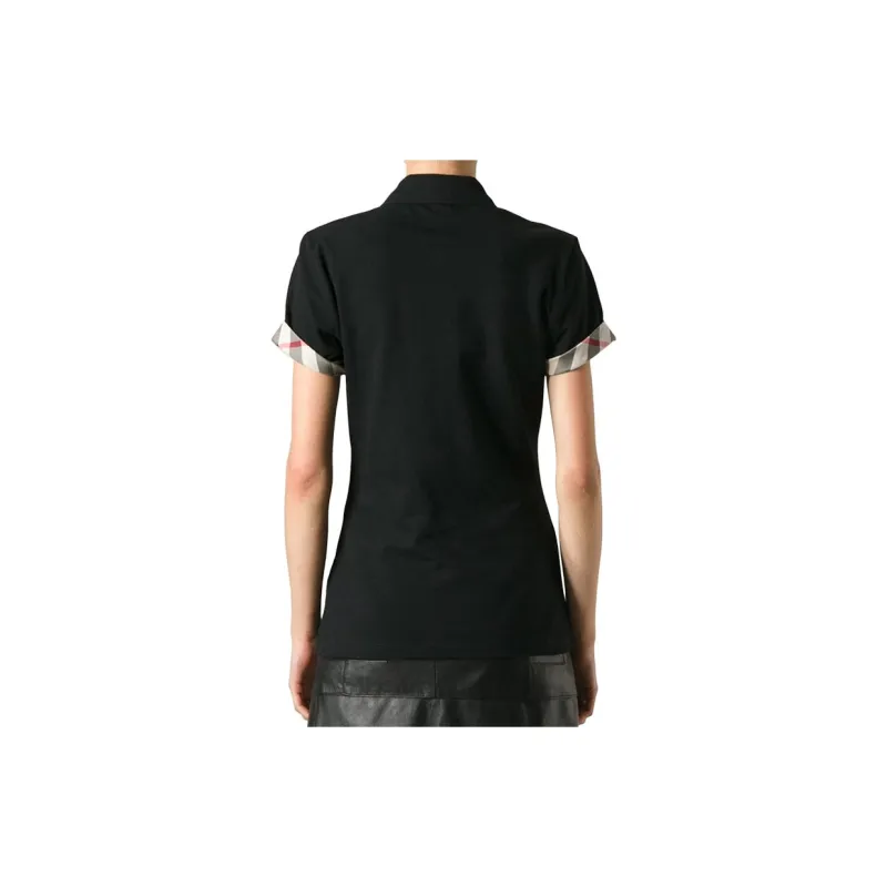 Burberry Polo Shirts Women's Black-2