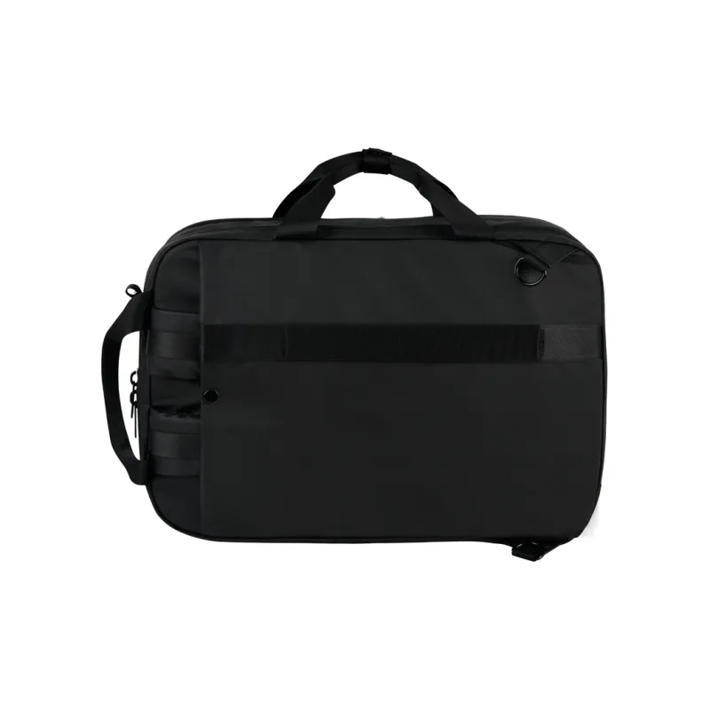 SUBURBIA Polyester Portable One Shoulder Backpack Medium Size Men's Black-5