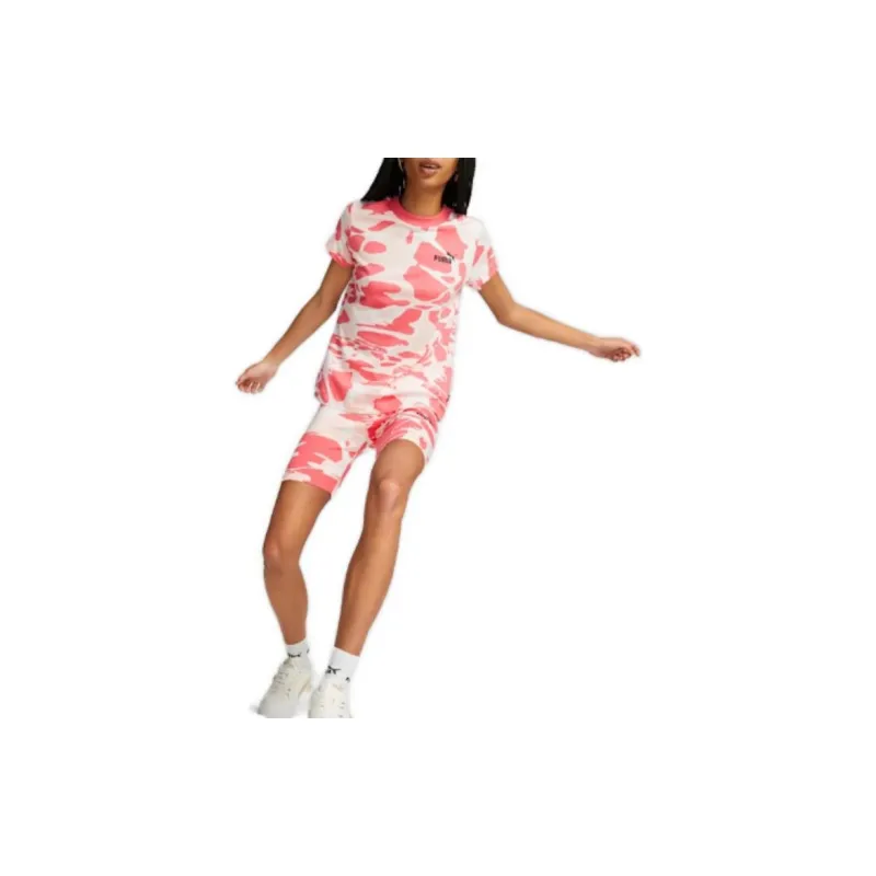 PUMA SUMMER SPLASH T-Shirts Women's Pink-2