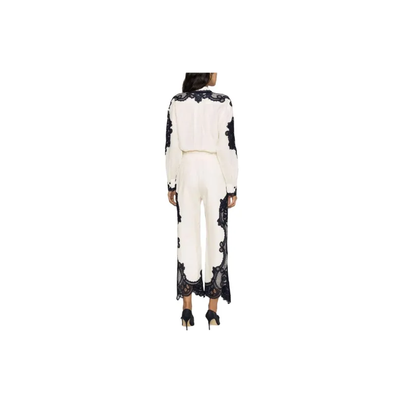 Zimmermann Casual Pants Women's White-2