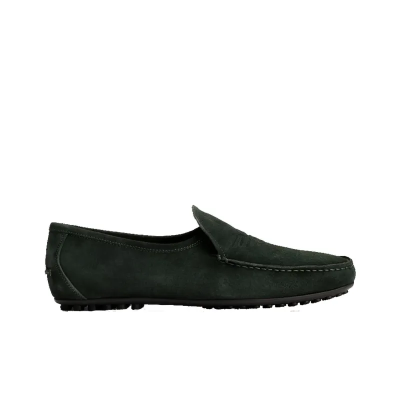 EMPORIO ARMANI Loafers Men's Dark Green-1