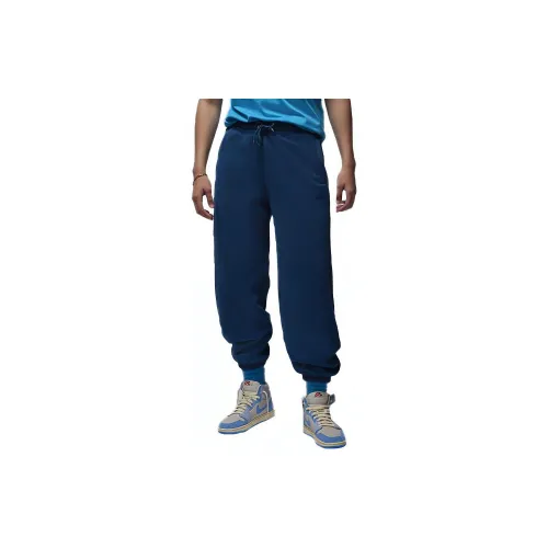 Jordan Flight Fleece Knitted Sweatpants Women's French Blue