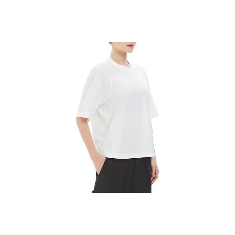 Adidas Y 3 Women's Classic Tailored Tee White/Core White-5
