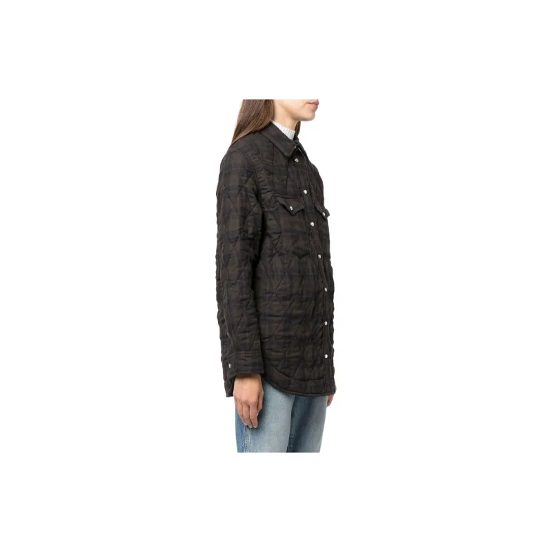 ISABEL MARANT ETOILE Quilted Checked Shirt-2
