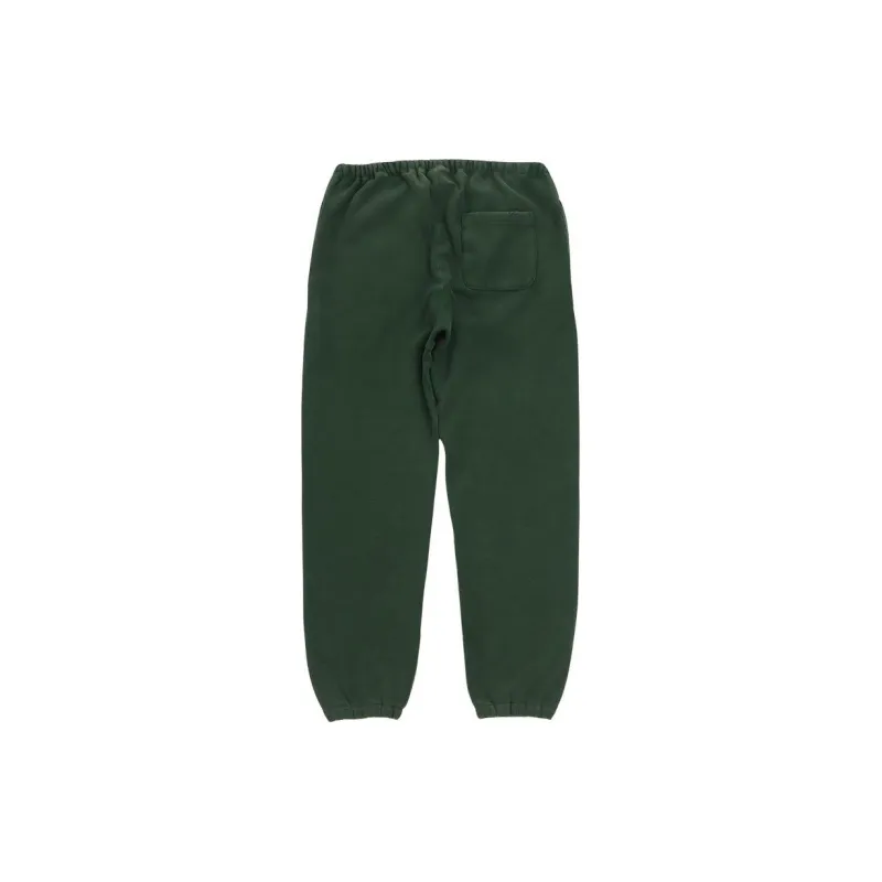 Champion Reverse Weave FW24 Knitted Sports Pants Men's Dark Green-1