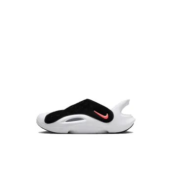Nike Aqua Swoosh Sandal GS 'Black Hyper Orange'