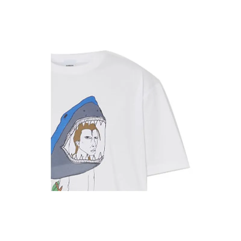 Burberry T Shirts Women's White-2