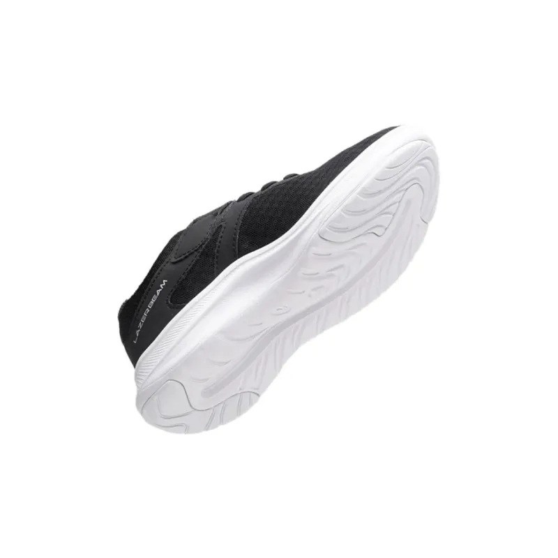 Asics Lazerbeam Anti Slip Wear Resistant Low Top Kids' Running Shoes Black White Kids'-4