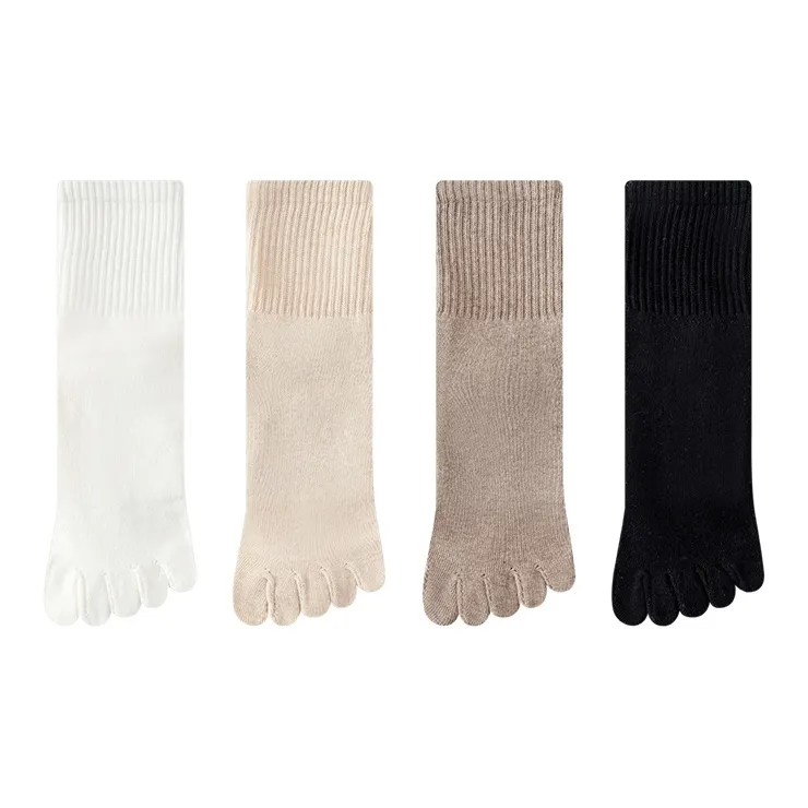 MIIOW Mid Calf Socks Women's Combo Set-5