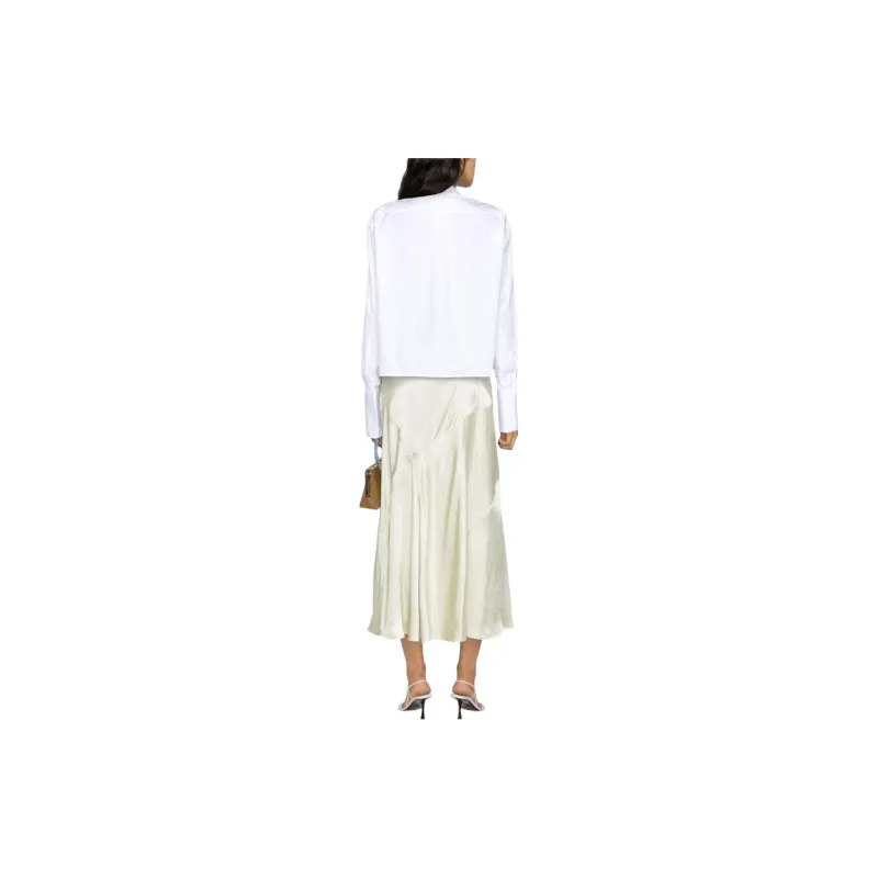 JIL SANDER Long Sleeved Poplin Shirt-3
