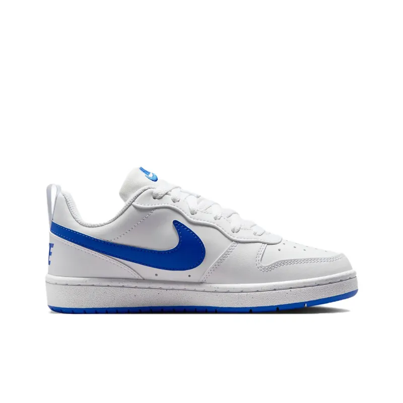 Nike Court Borough Low Recraft GS 'White Hyper Royal'-2