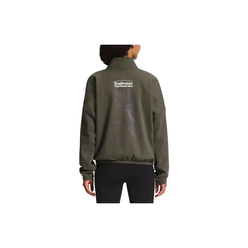 THE NORTH FACE Sweatshirts Women's Dark Green-2